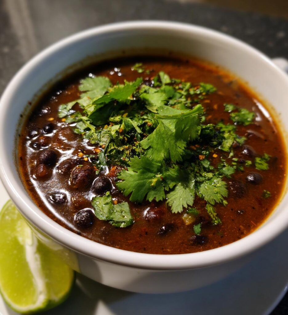20-Minute Black Bean Soup