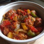 Air Fryer Veggie Sausage Casserole