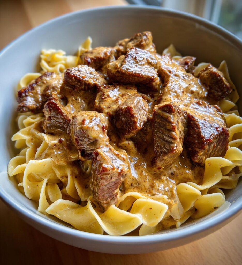 Beef Stroganoff