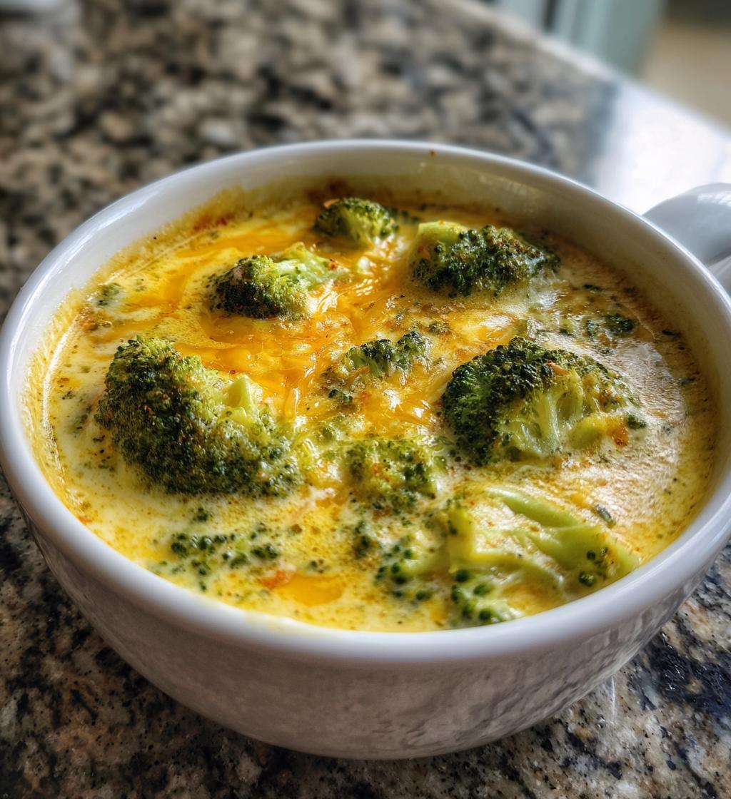Broccoli Cheddar Soup