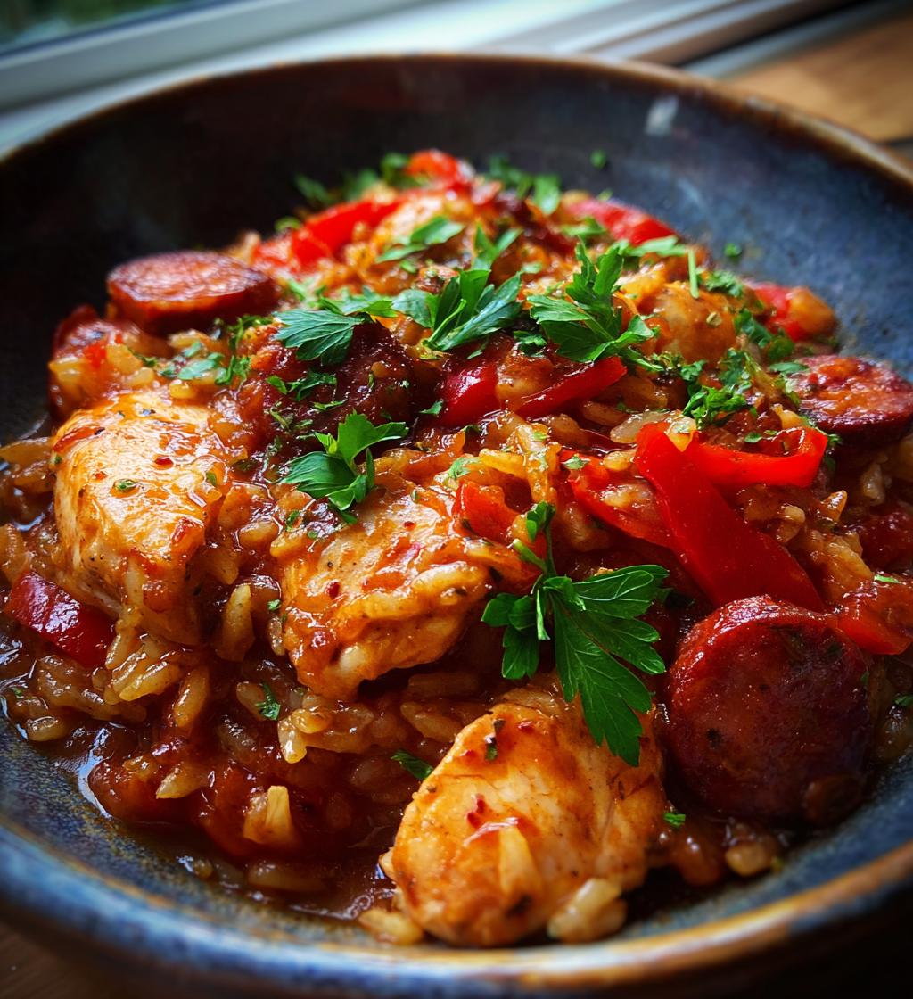 Chicken & Chorizo Jambalaya