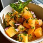 Cooling Cantaloupe Summer Salad