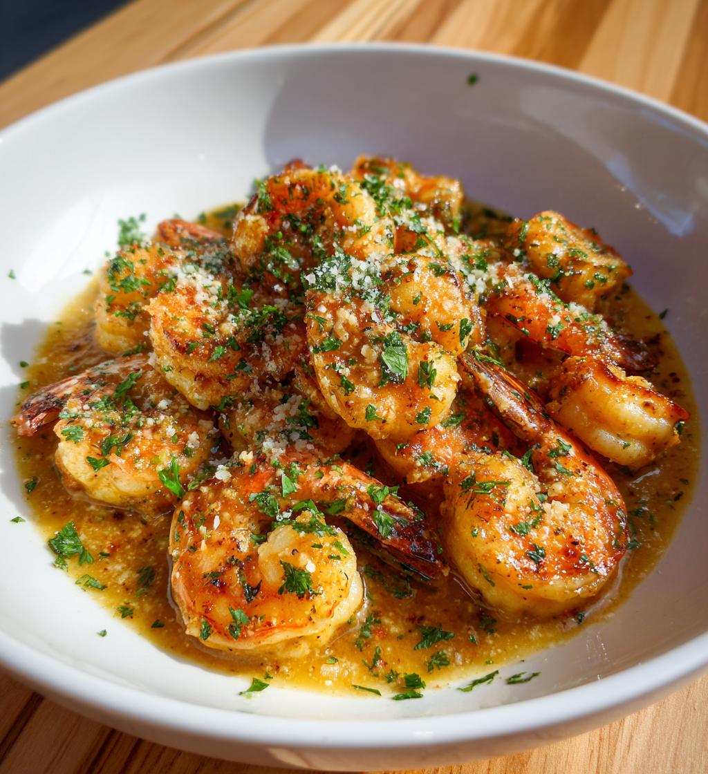Copycat Cheesecake Factory Shrimp Scampi