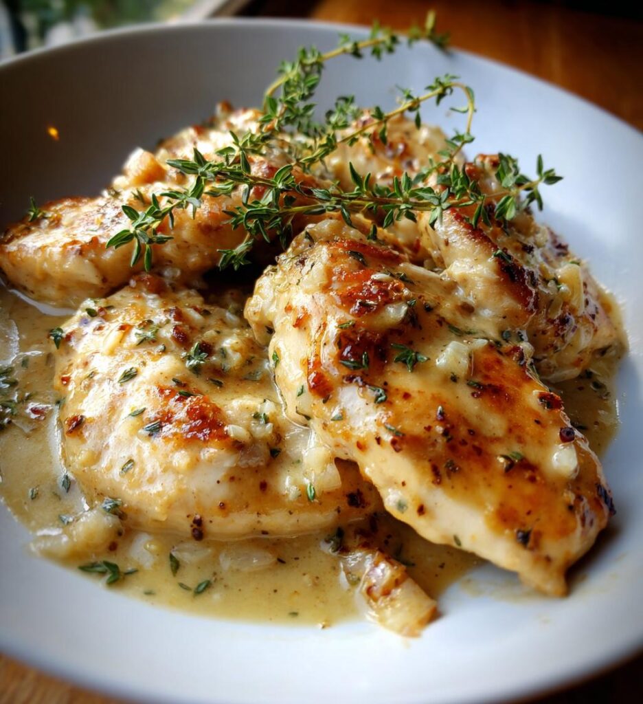 Creamy Garlic Chicken
