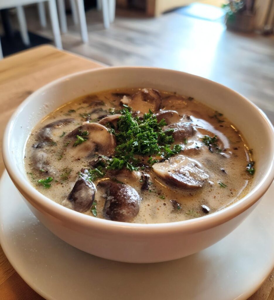 Creamy Mushroom Soup