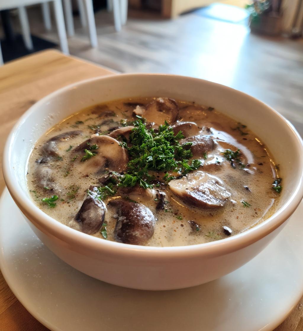 Creamy Mushroom Soup