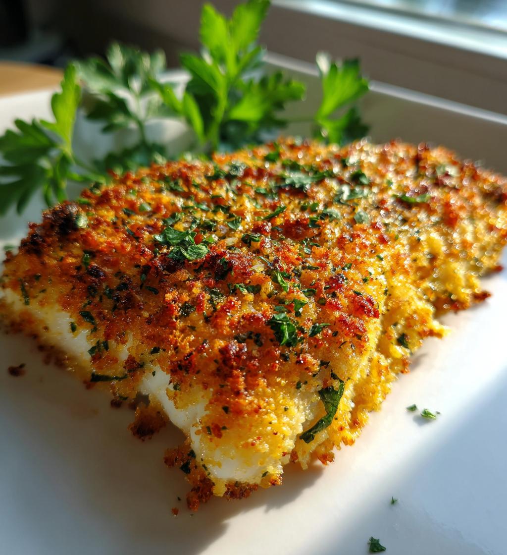 Dijon-Crusted Fish