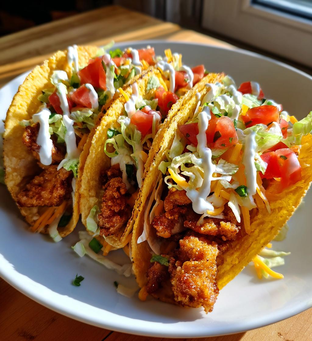 Easy Chicken Tacos