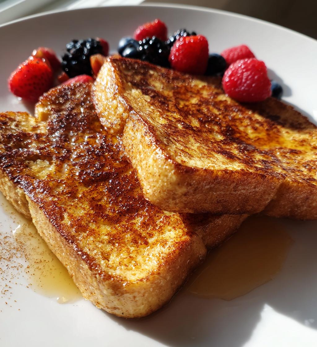 Healthy Chai French Toast
