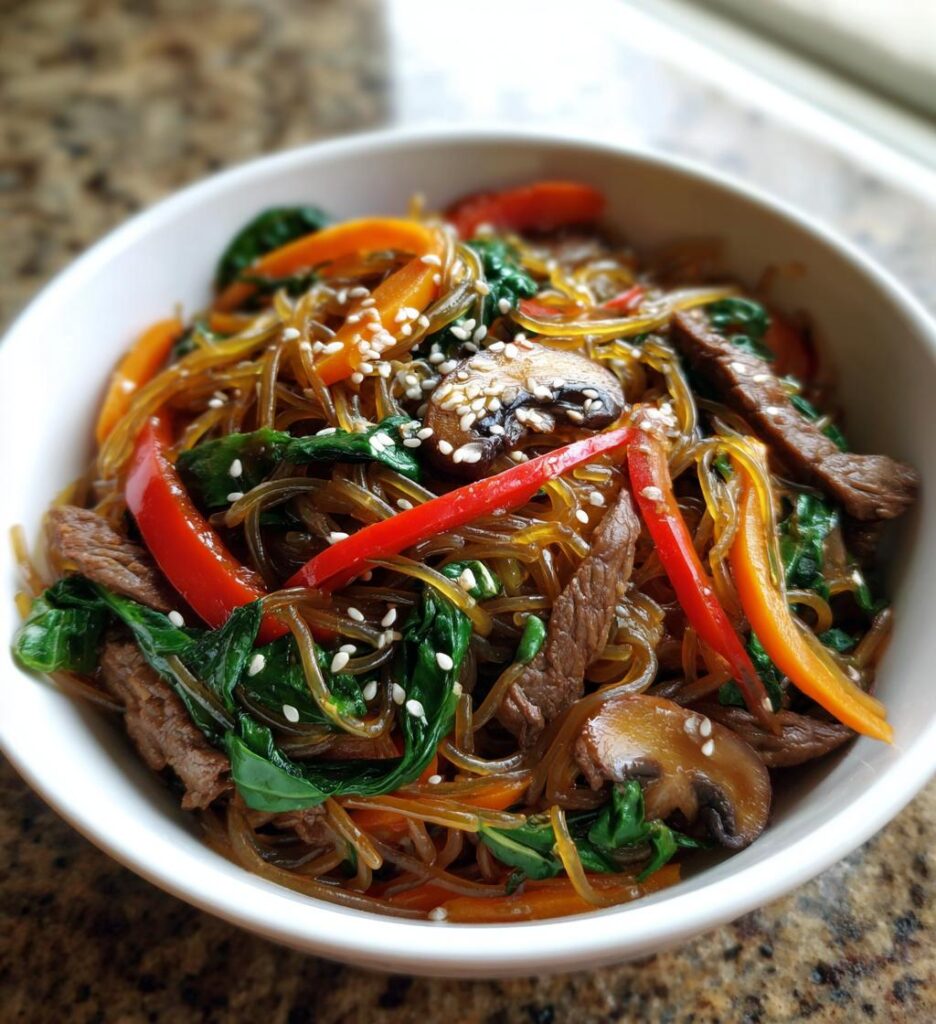 Japchae (Stir-Fried Noodles)