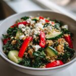Kale & Quinoa Salad with Lemon Dressing
