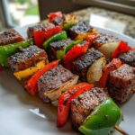 Peppered Tuna Kabobs