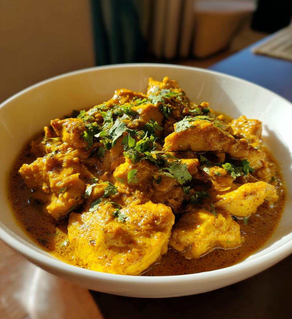 Quick Coconut Chicken Curry