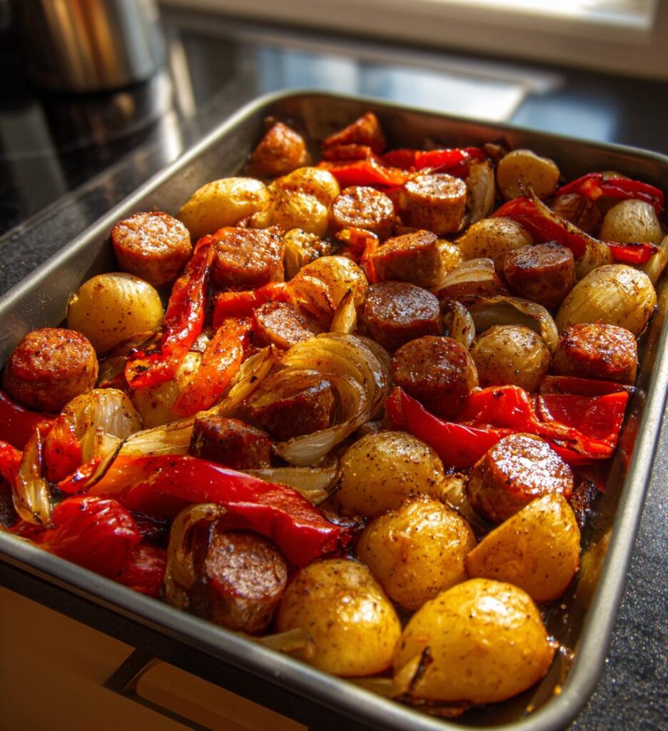 Sausage Traybake