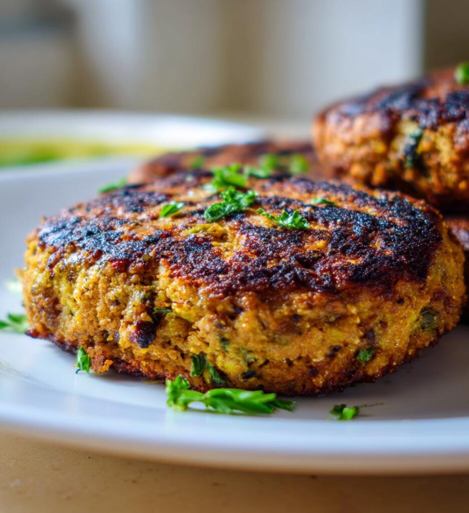 Vegan Aubergine Burgers