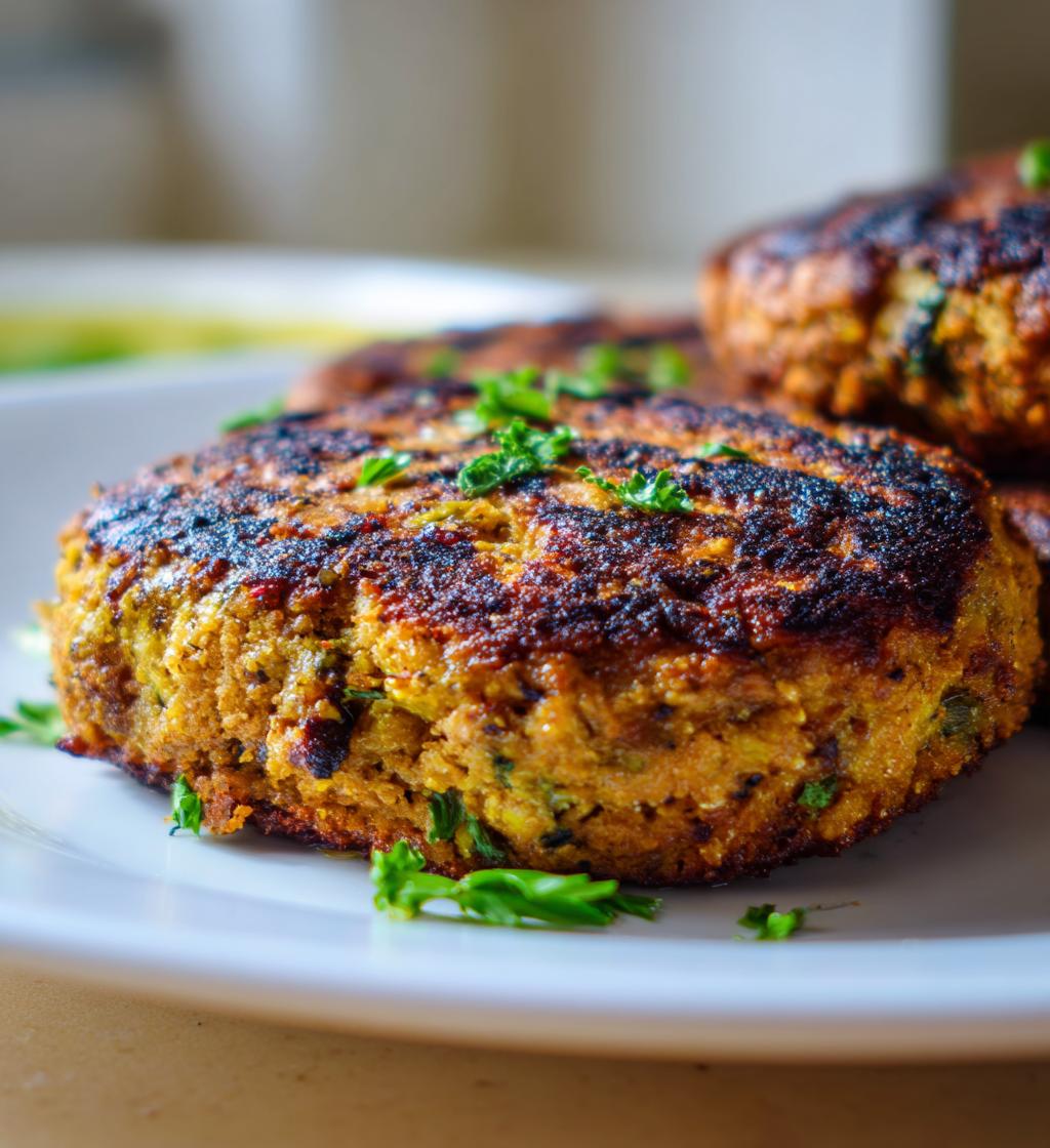 Vegan Aubergine Burgers