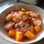 Zingy Melon & Prawn Salad