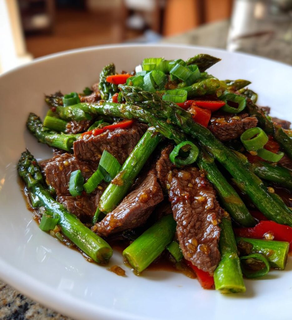 Beef and Asparagus Salad