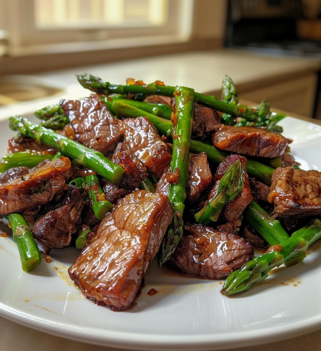 Beef and Asparagus