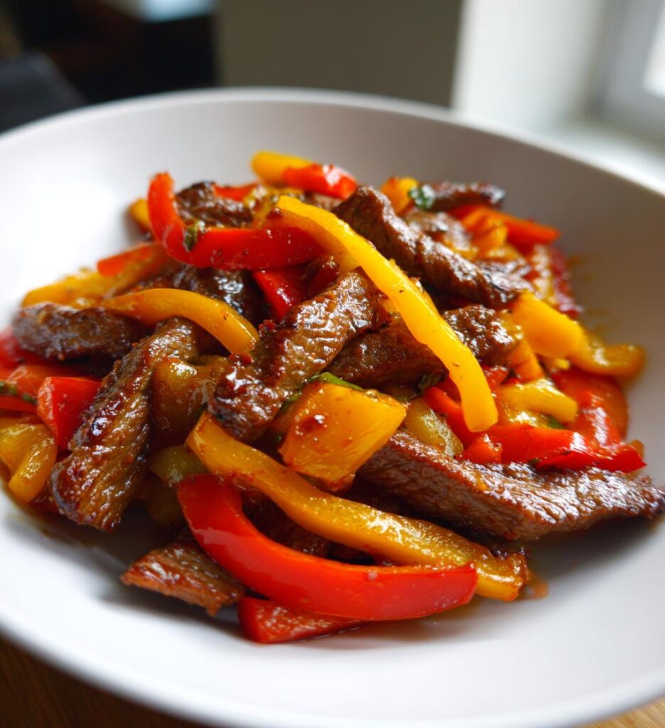 Beef and Bell Pepper