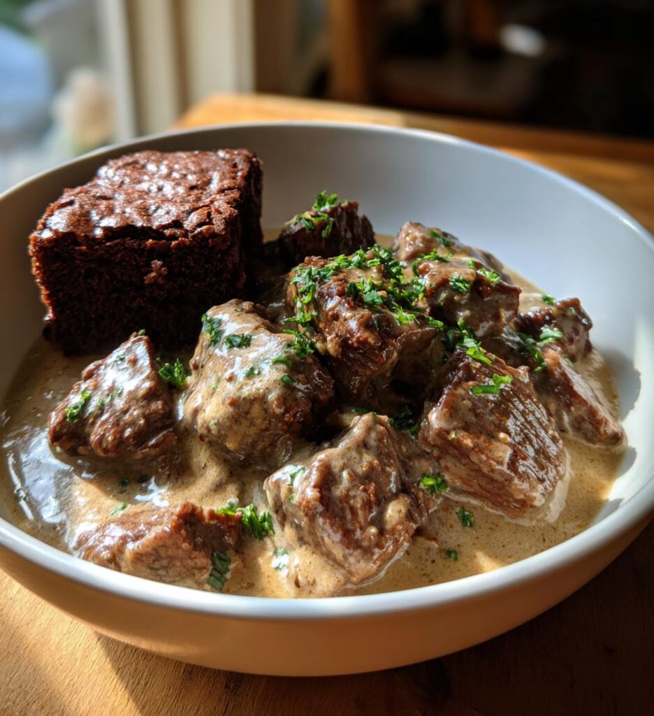 Beef and Brownies