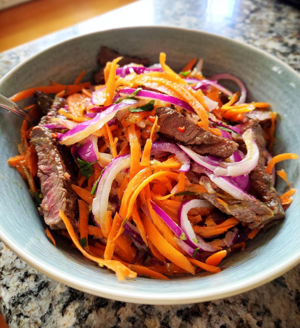 Beef and Carrot Salad