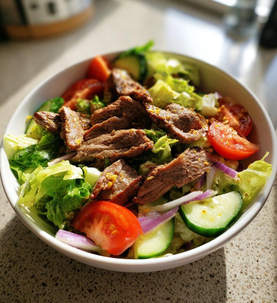 Beef and Chicken Salad