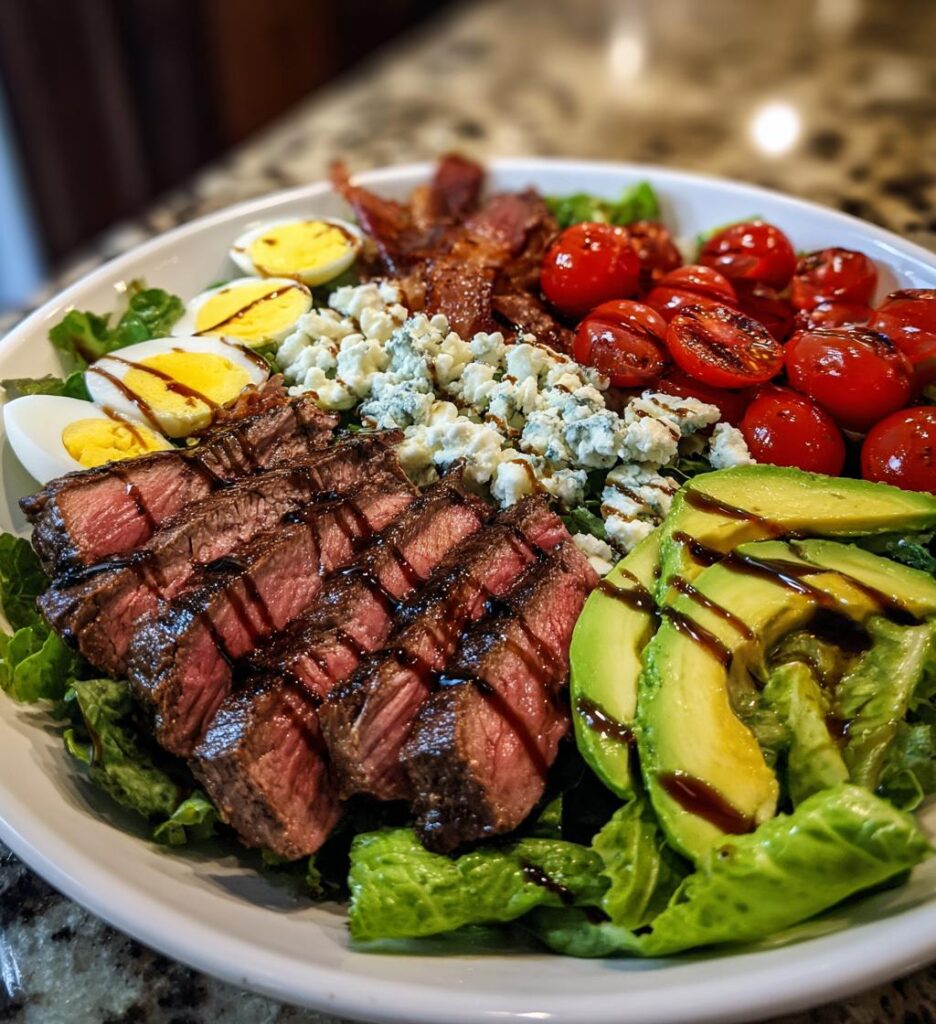 Beef and Cobb Salad