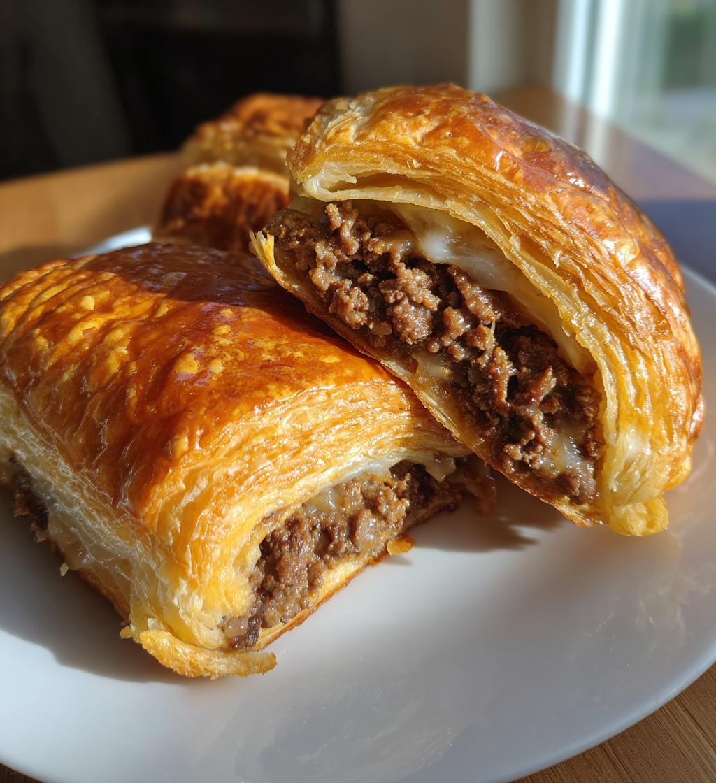 Beef and Croissant