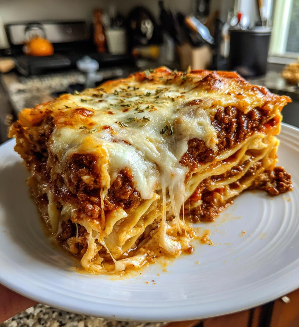 Beef and Lasagna