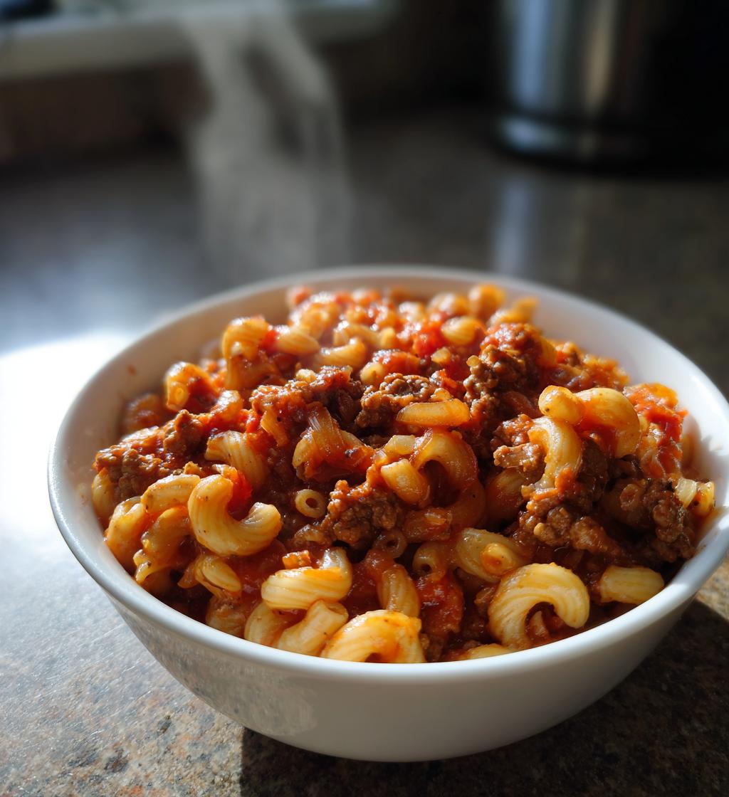 Beef and Macaroni