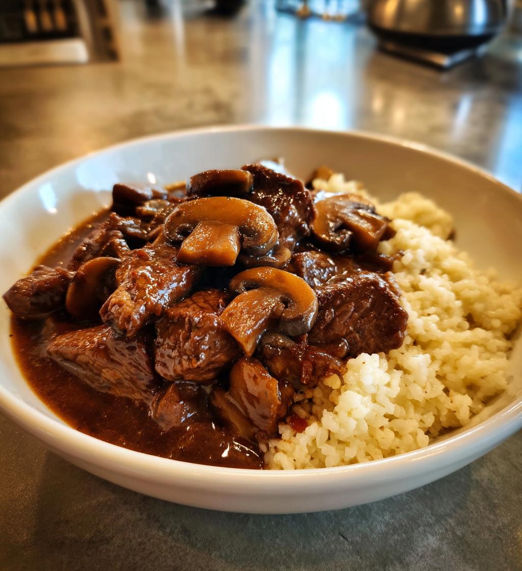 Beef and Mushroom
