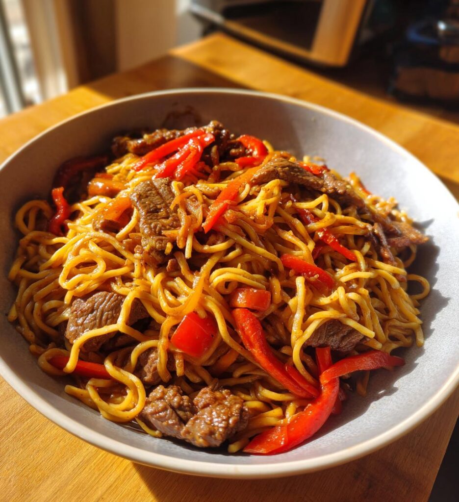 Beef and Noodle