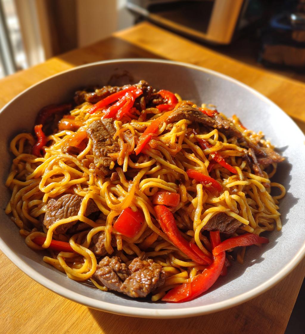 Beef and Noodle