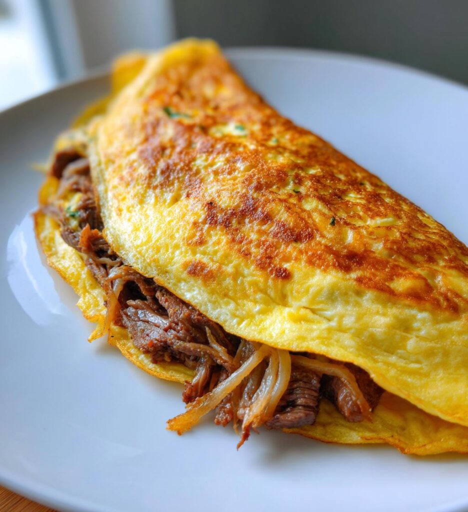 Beef and Omelet