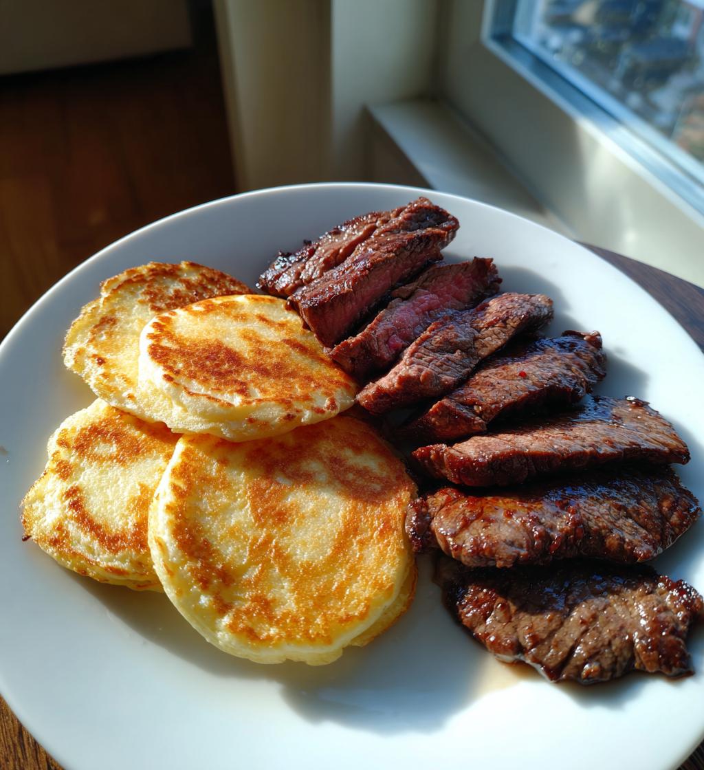 Beef and Pancake