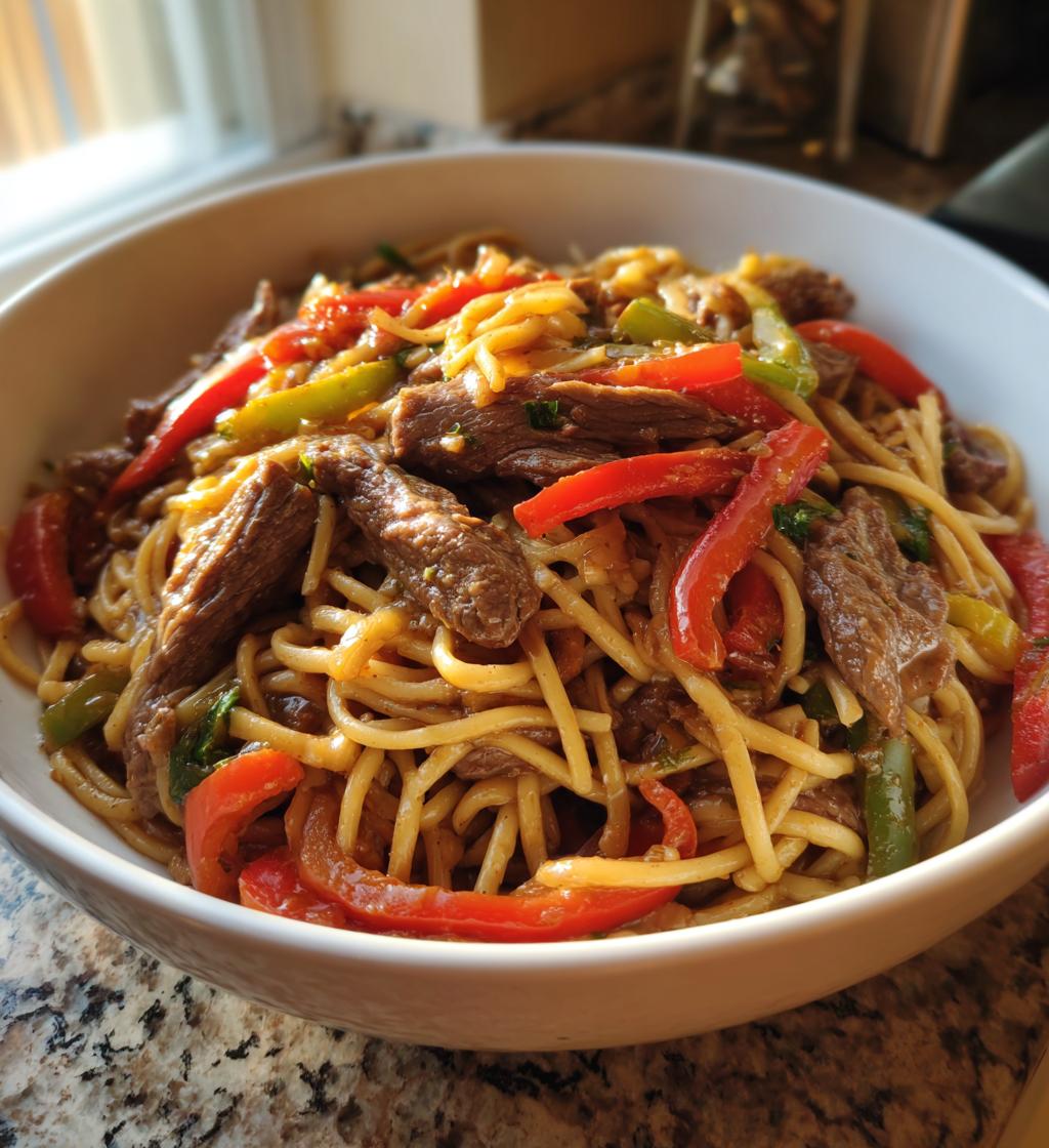 Beef and Pasta Salad