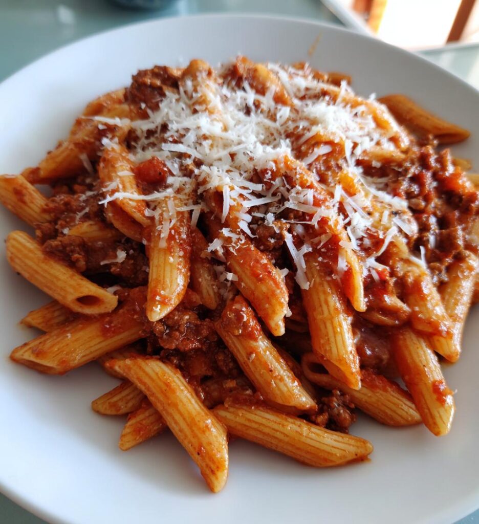 Beef and Penne