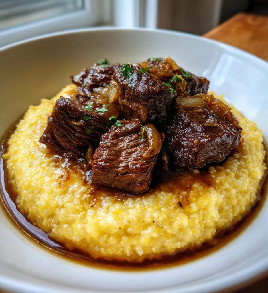 Beef and Polenta
