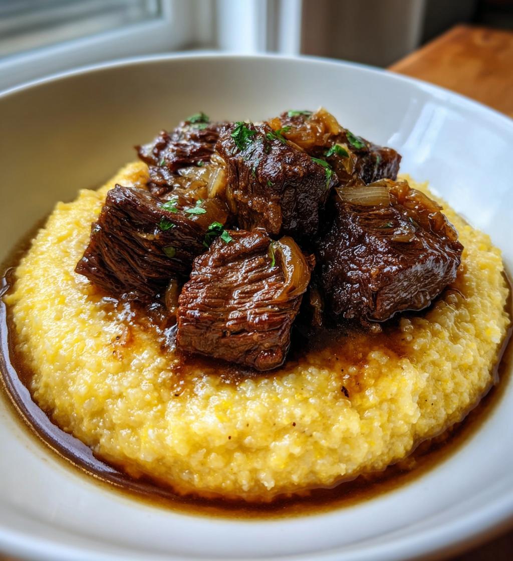 Beef and Polenta