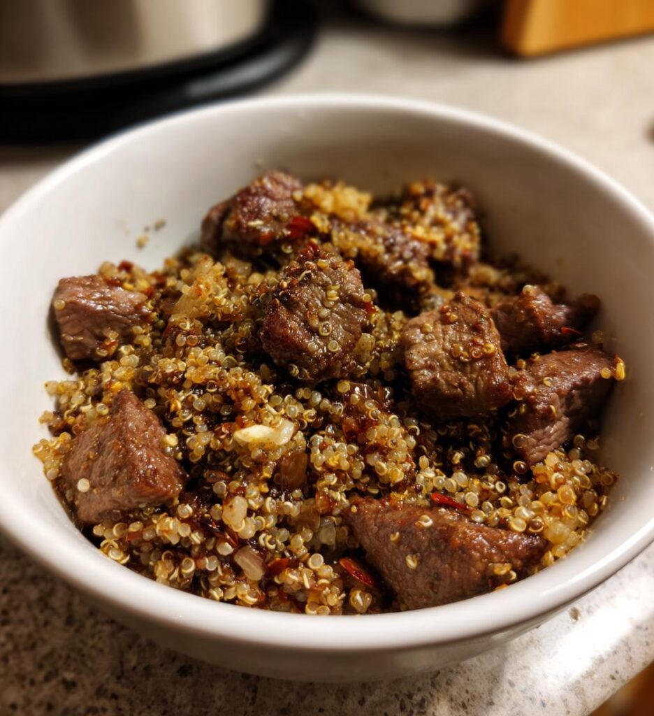 Beef and Quinoa
