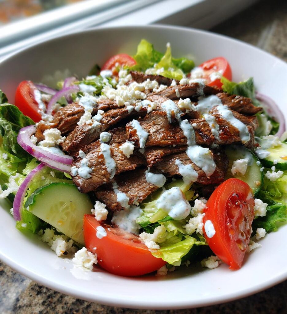 Beef and Ranch Salad