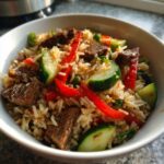 Beef and Rice Salad