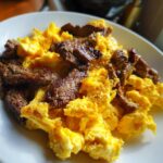 Beef and Scrambled Eggs