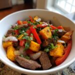 Beef and Sweet Potato Salad