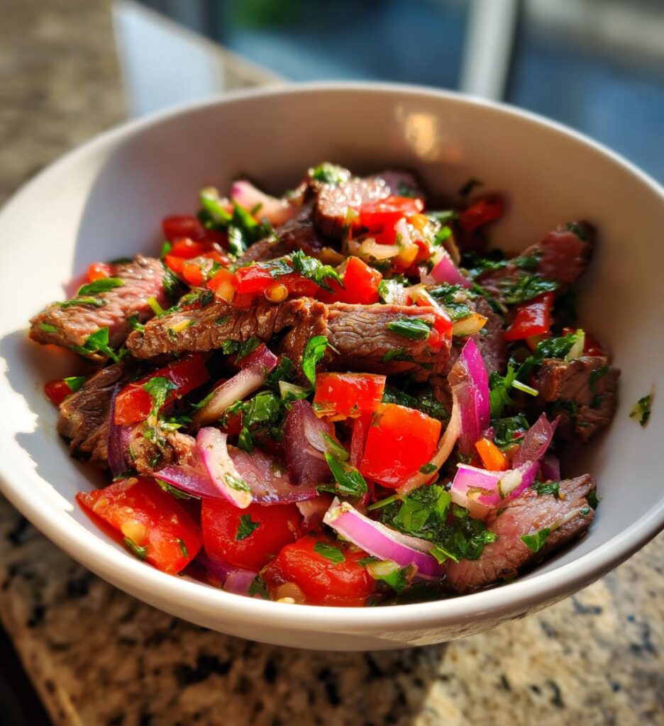 Beef and Tuna Salad