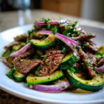 Beef and Zucchini Salad