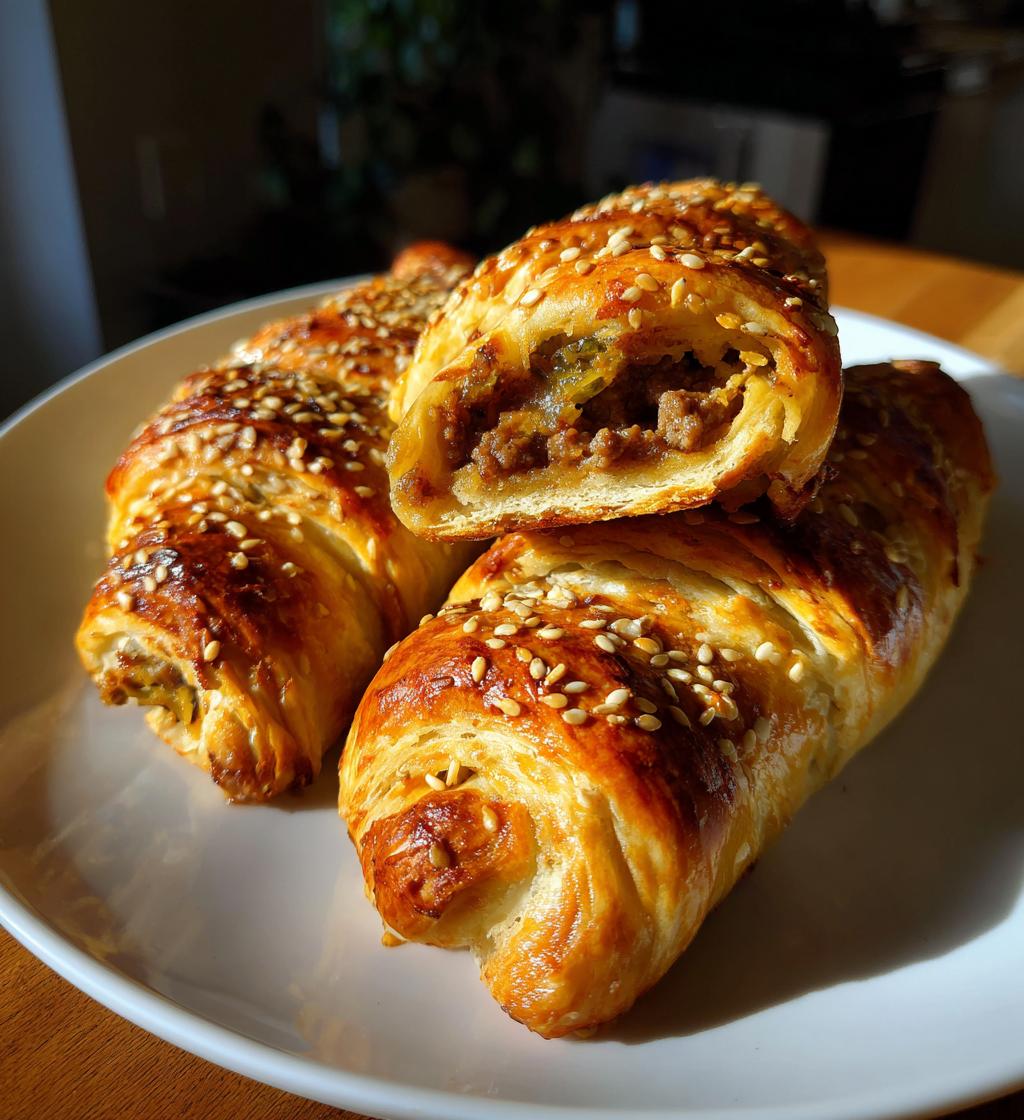 Broccoli Beef Braids