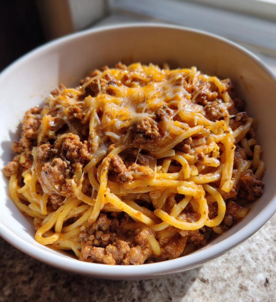 Cheeseburger Pasta