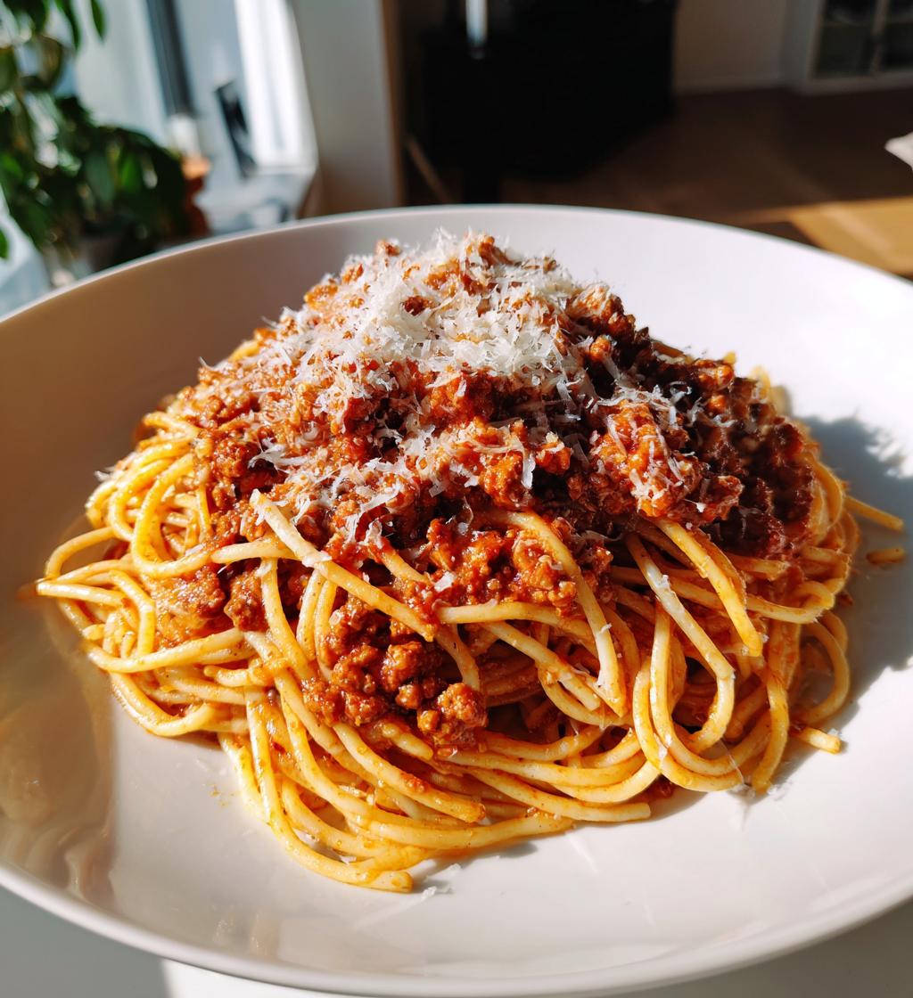 Classic Spaghetti Bolognese